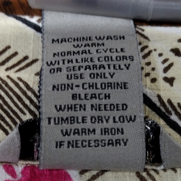 IB Difusion Floral Button Shirt Womens 2X Multicolor Artsy Retro Boho 90s Beach - Picture 8 of 8